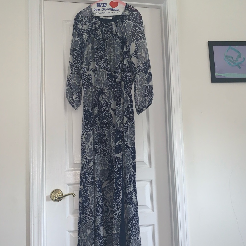 Floral dress by Diane Von Furstenberg